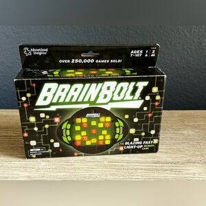 🆕 BrainBolt Light-Up Memory Game